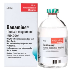 Med Vet International&nbsp;Merck Banamine Injection, 50mg/mL, 100mL