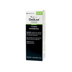 Med Vet International Ostilox (Meloxicam) 1.5mg/mL Oral Suspension For Dogs, 10mL, Each
