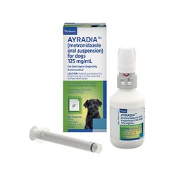 Med Vet International&nbsp;Ayradia (Metronidazole) Oral Suspension, 125 mg/mL, 30 mL, Each