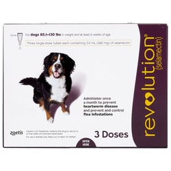Med Vet International Revolution Plum For Dogs, 85.1-130 Lbs, 3-Pack