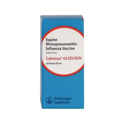 Med Vet International&nbsp;Calvenza-03 EIV/Ehv Vaccine, Killed Virus, 20mL, 10 Dose