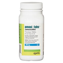 Med Vet International&nbsp;Zoetis Amoxi-Tabs, 100mg, 500ct. Vet Label