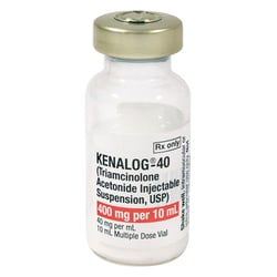 Med Vet International&nbsp;Kenalog Injection (Generic Triamcinolone Acetonide), 40mg/mL, 10mL, Each