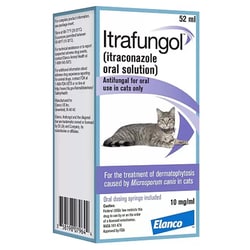 Med Vet International Virbac Itrafungol Solution, Antifungal, For Oral