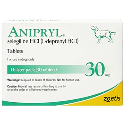 Med Vet International Zoetis Anipryl Tablets, 30mg, 30ct., Quantity: Pack