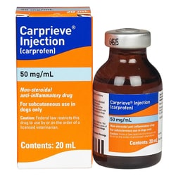 Med Vet International Carprieve Injection, 50mg/mL, 20mL, Quantity: Each