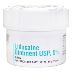 Med Vet International Lidocaine Ointment 5%, 50gm