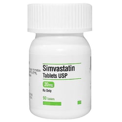 Med Vet International Simvastatin 20mg, 90 Tablets