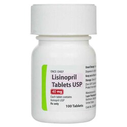 Med Vet International Lisinopril Tablets 40mg, 100 Tablets