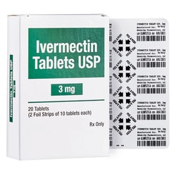 Med Vet International Stromectal, Ivermectin, 3mg, 20 Tabs