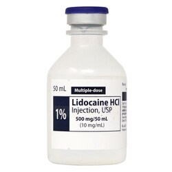Med Vet International 1% Lidocaine Injection, 50mL, 25 Vials