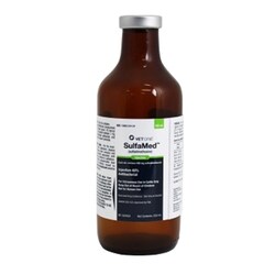 Med Vet International&nbsp;Sulfadimethoxine Injection 40mg/mL, 250mL