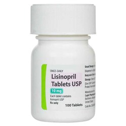 Med Vet International Lisinopril Tablets 10mg, 100 Tablets
