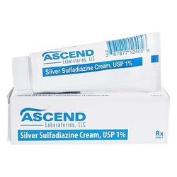 Med Vet International Silver Sulfadiazine Cream, 1%, 50gm Tube
