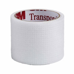 Med Vet International Medical Tape 3M Transpore White White 3 inch X 10 Yard Plastic Nonsterile, 1534-3, 4/Box