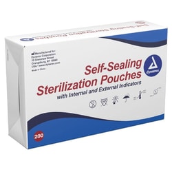 Med Vet International&nbsp;Sterilization Pouches, 5.25