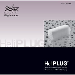 Med Vet International Miltex Collagen Plug - Heliplug 3/8in X 3/4in (1Cm X 2Cm), 10/Pack, 62-202