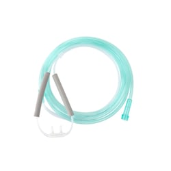 Med Vet International Dynarex Nasal Oxygen Cannula Cushion Tip w/ Ultra Soft Ear Foam w/ 7, Adult/Standard Connector, 50/Case