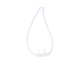 Med Vet International&nbsp;Dynarex Nasal Oxygen High Flow Cannula Cushion Tip w/ 7' (2.1 M) Cru, Adult/Standard Connector, 25/Case