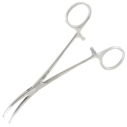 Med Vet International Miltex Crile Hemostatic Forceps, 6.25in., Curved