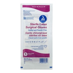 Med Vet International&nbsp;Powder Free Sterile Surgical Gloves, Individually Wrapped Surgeon'S Gloves, Size 9, 50 Pairs