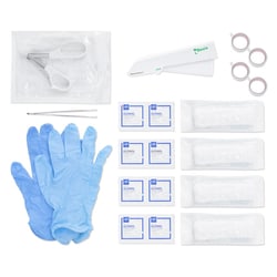 Med Vet International Minimalist Skin Stapler Wound Closure Surgical Kit - 21Pc