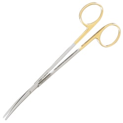 Med Vet International&nbsp;Miltex Metzembaum Scissors, 7in., Curved, Delicate Pattern And Tungsten Carbide