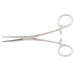 Med Vet International&nbsp;Miltex Baby Ochsner Forceps, 5.5in, 1 X 2 Teeth, Extra Delicate, Straight, German, 7-70
