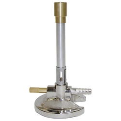 Med Vet International Bunsen Burner w/ Flame Control Adjustment Knob, Ea