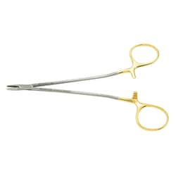 Med Vet International&nbsp;Miltex Swedish Needle Holder, Serrated Jaws, Tungsten, 5.87in, German, Pm-2426