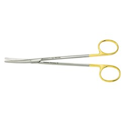 Med Vet International&nbsp;Miltex Metzenbaum Scissors, Curved, Tungsten Carbide, German, 7in, Pm-2750
