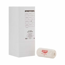 Med Vet International 3M Ace Elastic Bandage, 4 inch X 5 Yard, Clip Detached Closure, Tan, Nonsterile, Standard Compression, 207433, 1/Roll