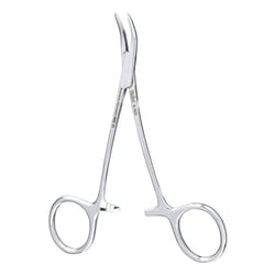 Med Vet International&nbsp;Miltex Peet Splinter Forceps, 4.5in, Double Curve, German, 6-350
