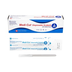 Med Vet International Dynarex Medicut Scalpels Disposable Sterile, #12, 10/Box