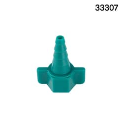 Med Vet International&nbsp;Dynarex Oxygen Tubing Nut Nipple Adaptor, 50/Case