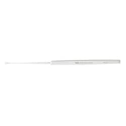 Med Vet International Miltex Shapleigh Ear Curette, 6in, Serrated, Small