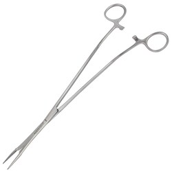 Med Vet International Miltex Vantage Polyp Forceps, 10.5in., Angled Shanks