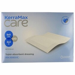 Med Vet International Super Absorbent Dressing Kerramax Care 2 X 2 inch Square, Prd500-025, 1100/Case