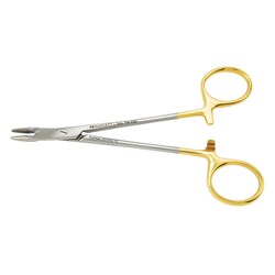 Med Vet International&nbsp;Miltex Olsen-Hagar Scissors, Smooth Jaws, Tungsten Carbide, German, 5.75in, Pm-3160