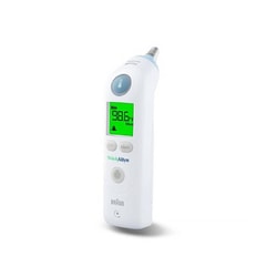 Med Vet International Tympanic Ear Thermometer Braun Thermoscan Ear Probe Handheld, 06000-300, Each