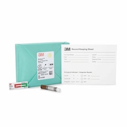 Med Vet International Attest Rapid 5 Steam-Plus Sterilization Biological Indicator Pack Steam 2 inch, 41382, 16/Box