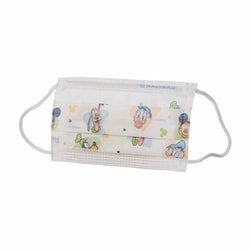 Med Vet International&nbsp;Procedure Mask Pleated Earloops Child Size Kid Design (Disney) Nonsterile Not Rated Pediatric, 32856, 75/Box