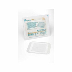 Med Vet International Transparent Film Dressing With Pad 3M Tegaderm +Pad 6 X 6 inch Frame Style DelIVery Square Sterile, 3588, 25/Box