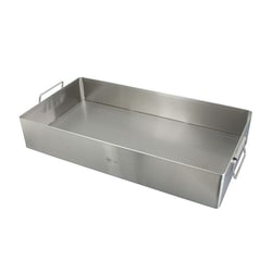 Med Vet International&nbsp;Miltex Instrument Sterilization Tray, With Handles 20in X 10.5in X 3.5in, 3-502
