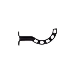 Med Vet International Dynarex Oral Airways (Berman Type), 60 mm, Child, Black, 100/Case