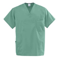 Med Vet International Premier Cloth 4-Pocket Scrub Top, Quantity: Each