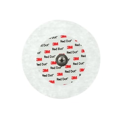 Med Vet International Ecg Monitoring Electrode Tape Backing Non-Radiolucent Snap Connector, 2239, 50/Bag
