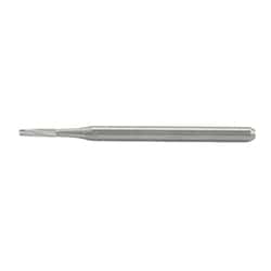Med Vet International Miltex Friction Grip Tungsten Carbide Bur, Crosscut Fissure Taper, Surgical, #700Su, 10 Pack, Dfg700Su