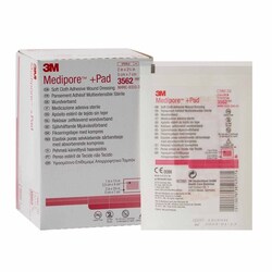 Med Vet International Adhesive Dressing 3M Medipore 2 X 2-3/4 inch Soft