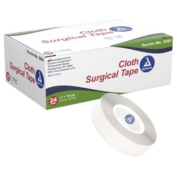 Med Vet International&nbsp;Dynarex Cloth Surgical Tape, 1/2